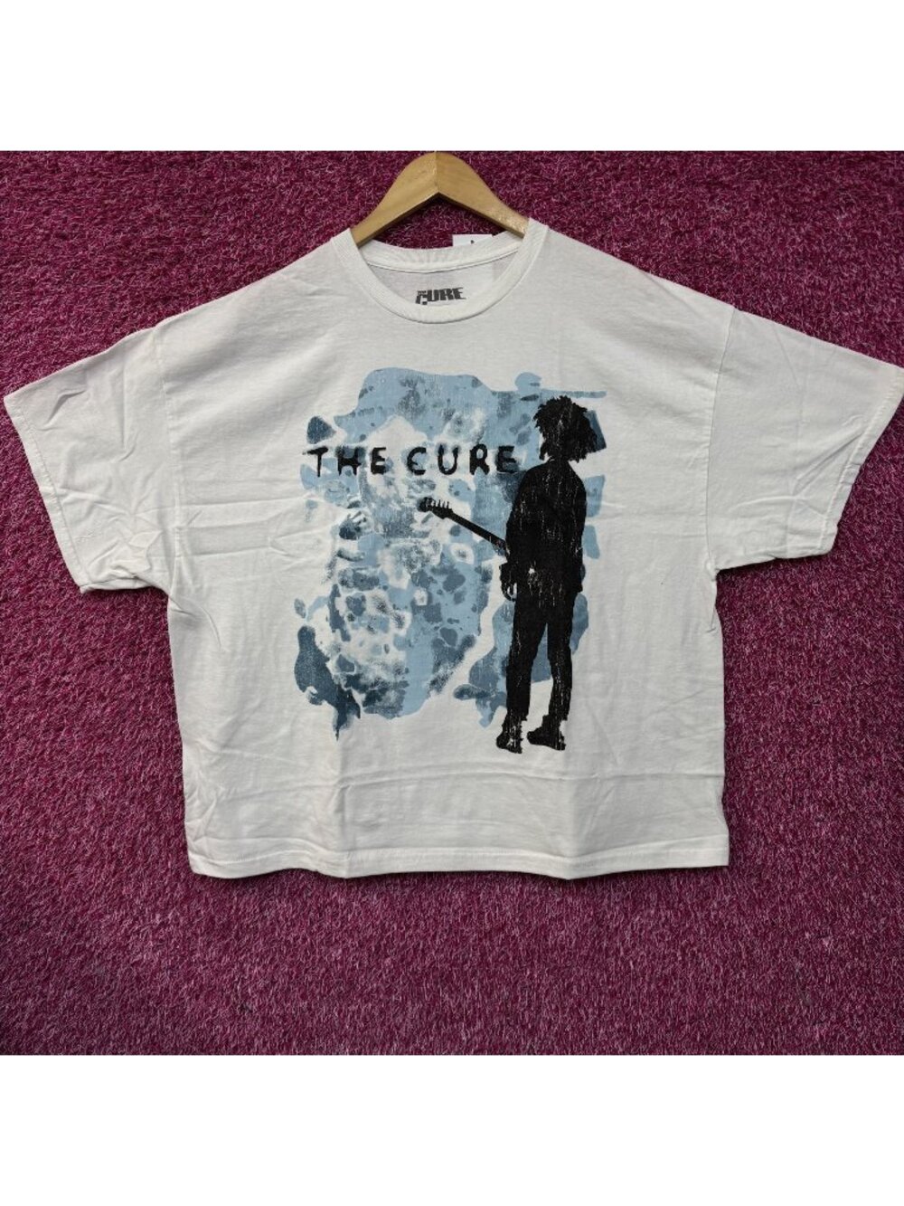 The Cure Boys Don't Cry Rock Band Graphic T-shirt Large